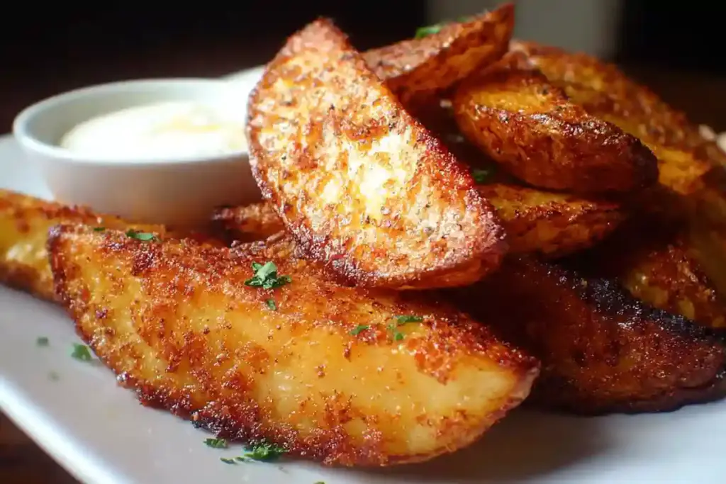 Crispy Potato Wedges