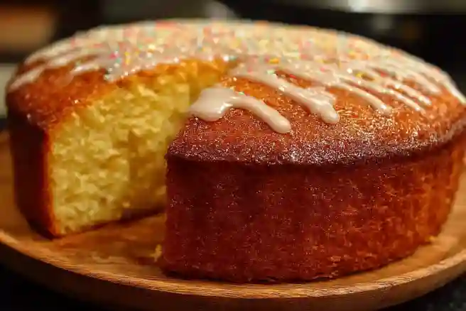 Fluffiest Oil-Based Vanilla Cake