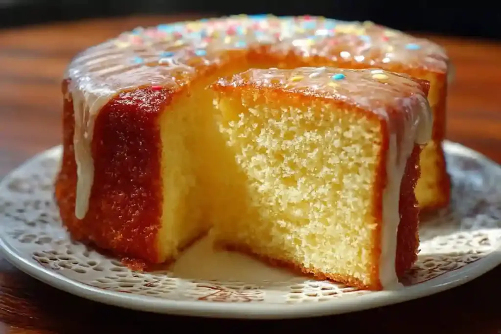 Fluffiest Oil-Based Vanilla Cake