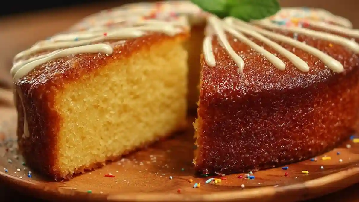 Fluffiest Oil-Based Vanilla Cake