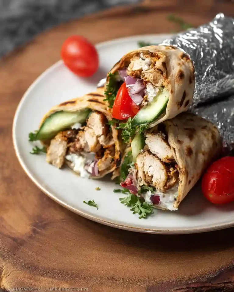 Greek Chicken Wraps