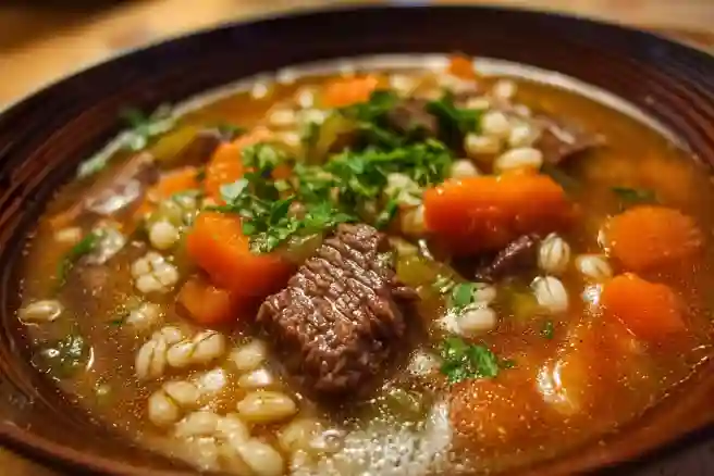 Hearty Beef and Barley Soup