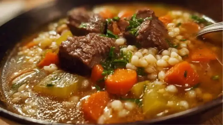 Hearty Beef and Barley Soup
