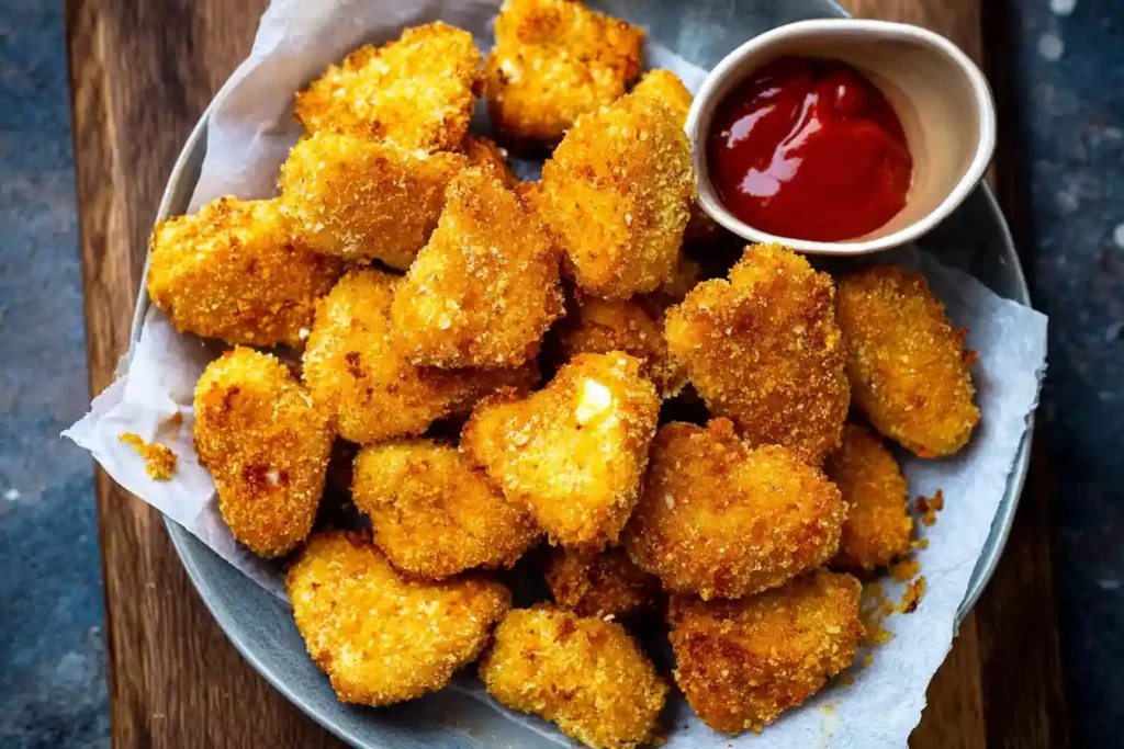 Homemade Crispy Air Fryer Chicken Nuggets