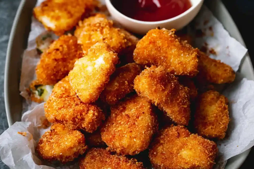 Homemade Crispy Air Fryer Chicken Nuggets
