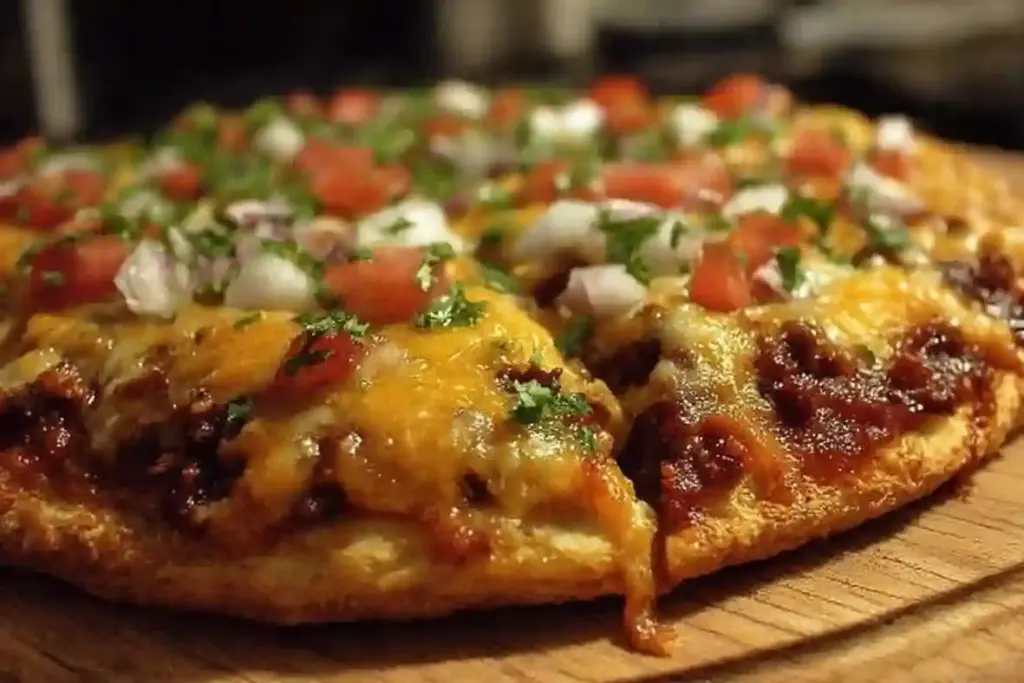 Homemade Mexican Pizza