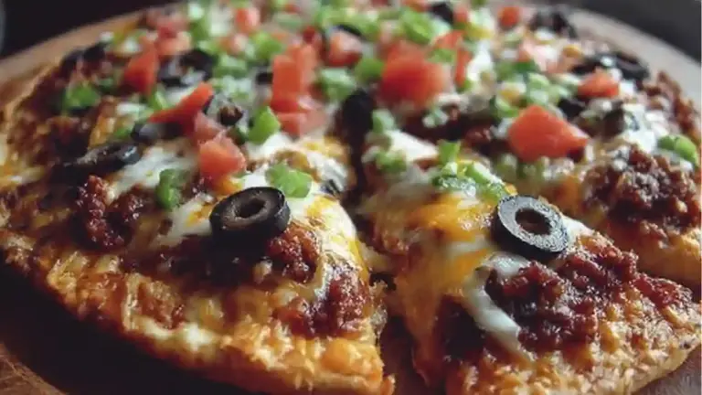 Homemade Mexican Pizza