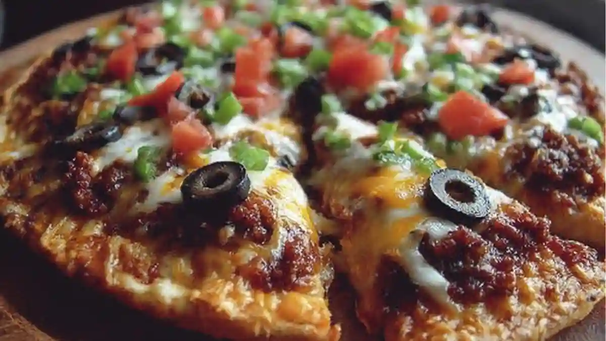 Homemade Mexican Pizza