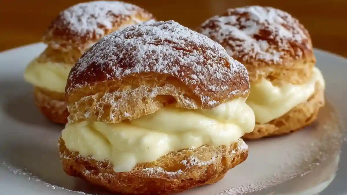 Italian Cream Puffs