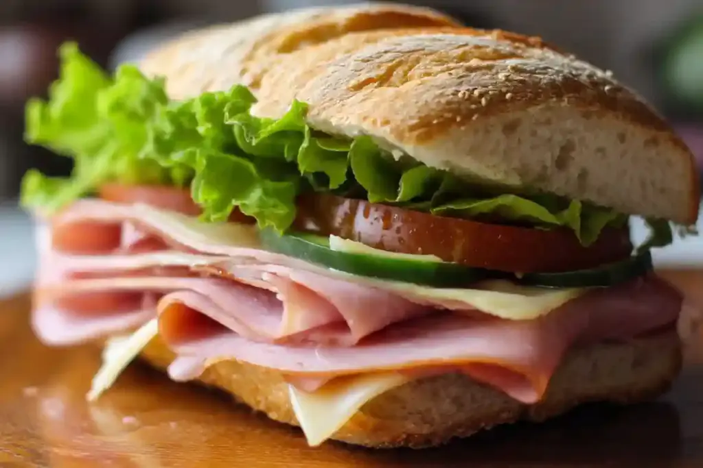 Mortadella Sandwich