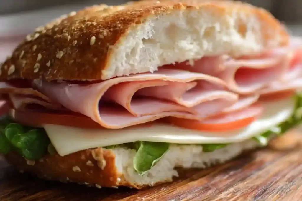 Mortadella Sandwich