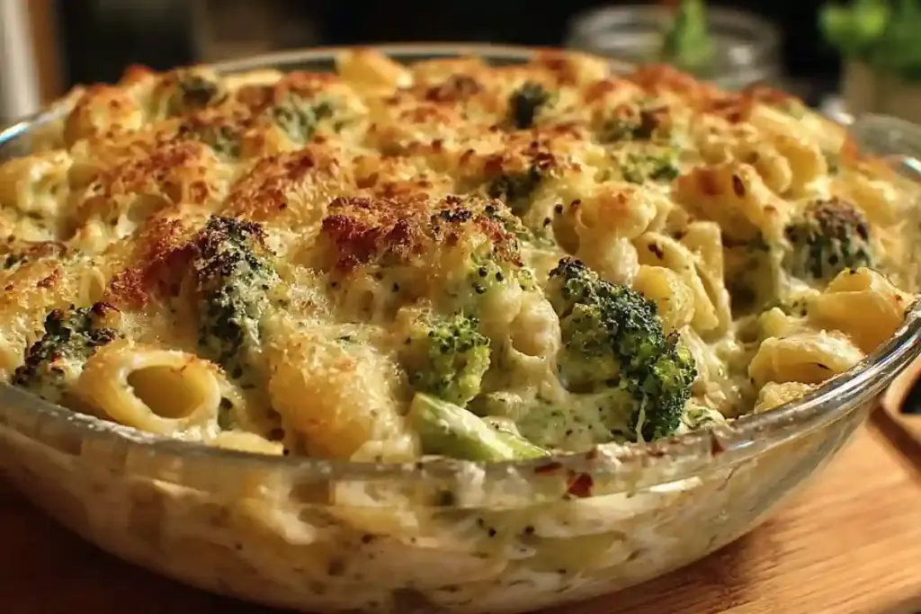 No-Boil Broccoli Pasta Bake