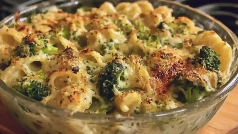 No-Boil Broccoli Pasta Bake