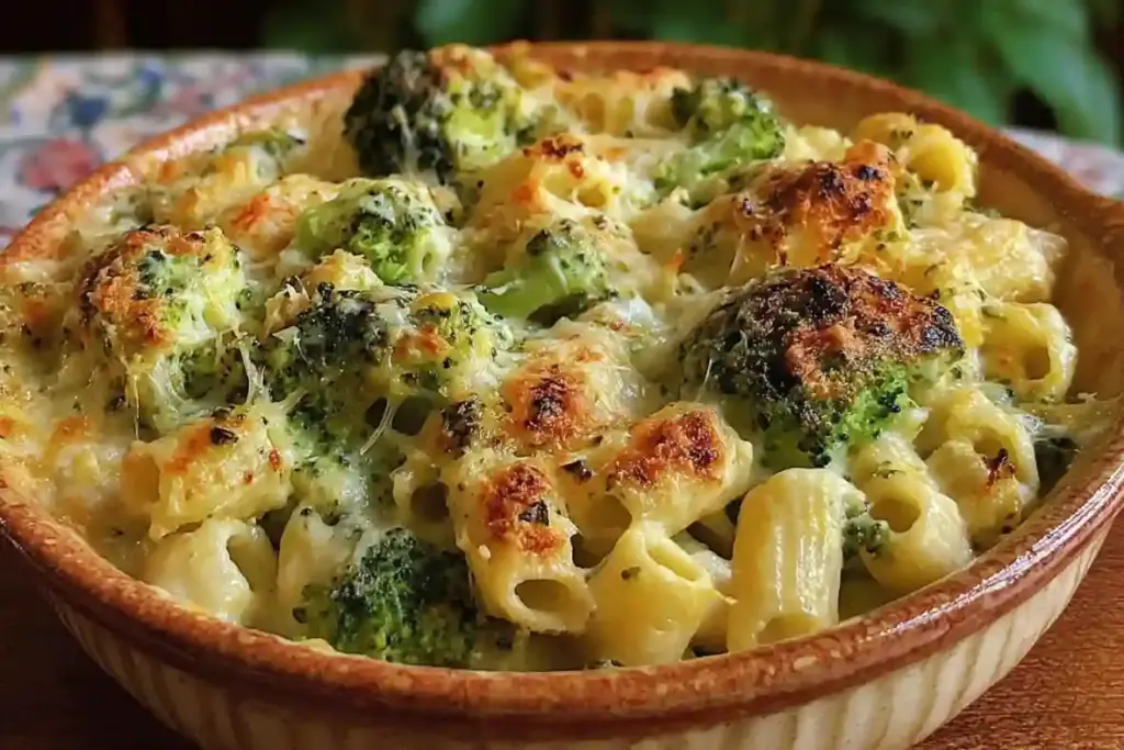 No-Boil Broccoli Pasta Bake