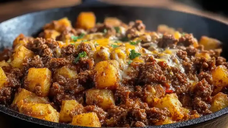 Sloppy Joe Potato Skillet