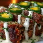 Smoky Jalapeño Popper Meatloaf