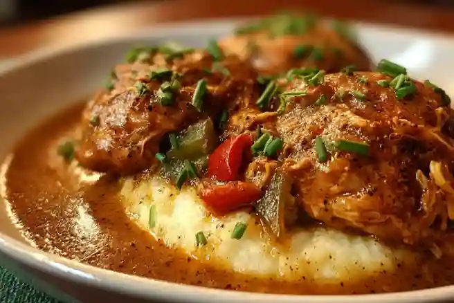 Spicy Southern Chicken & Gravy