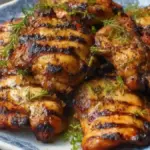 5 Minute Grilled Chicken Thighs