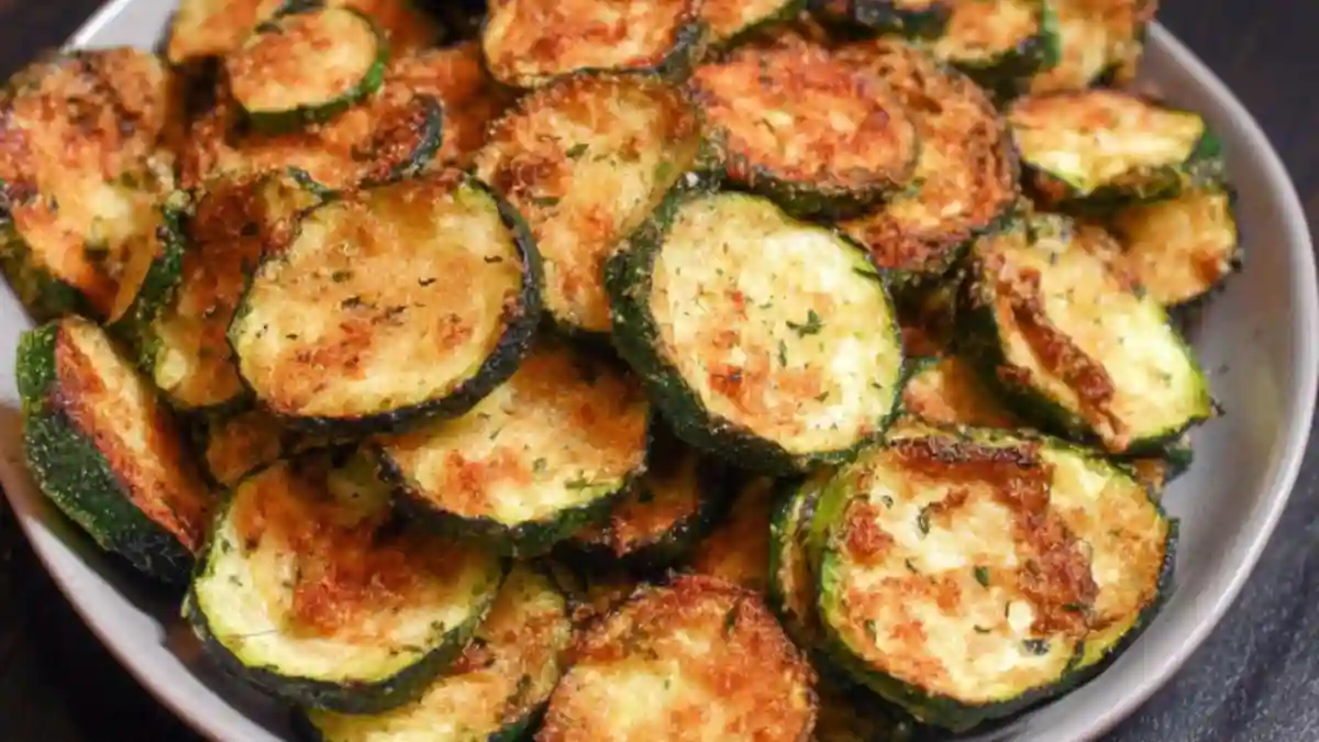 Air Fryer Zucchini Chips