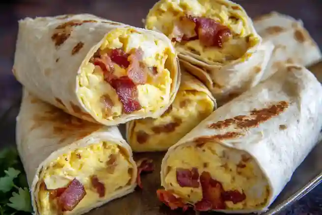 Bacon Egg and Cheese Burrito