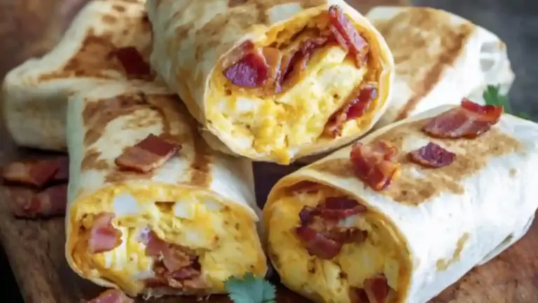 Bacon Egg and Cheese Burrito