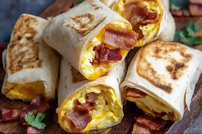 Bacon Egg and Cheese Burrito