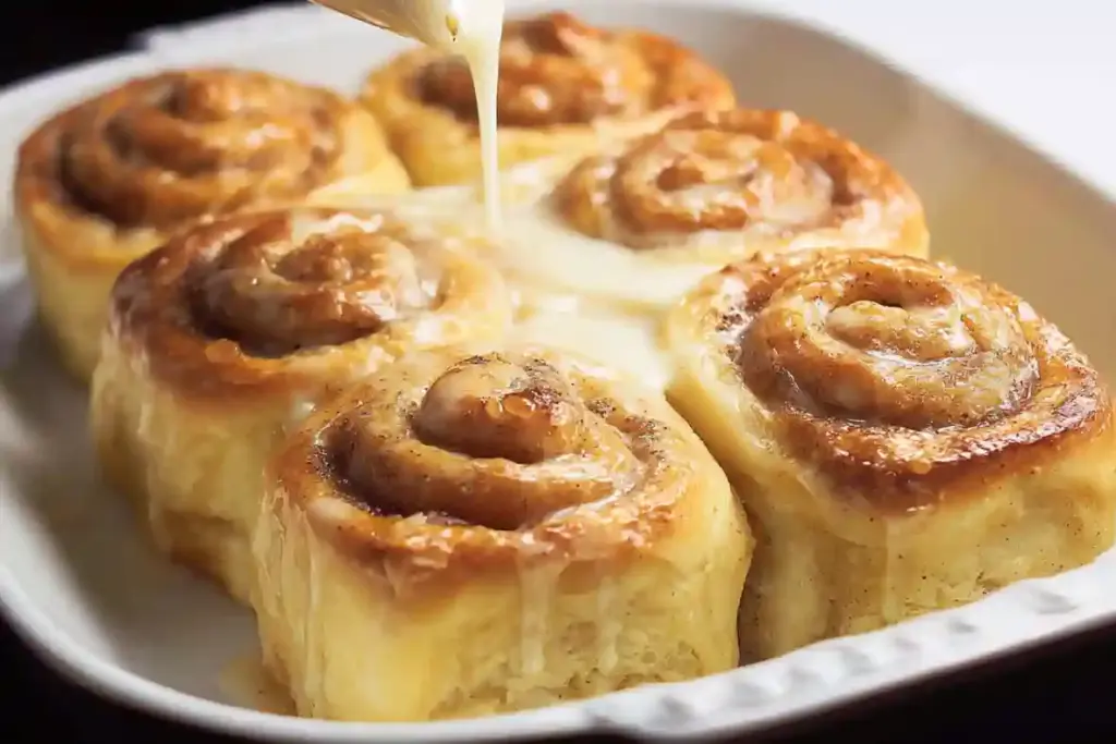 Banana Cream Sweet Rolls