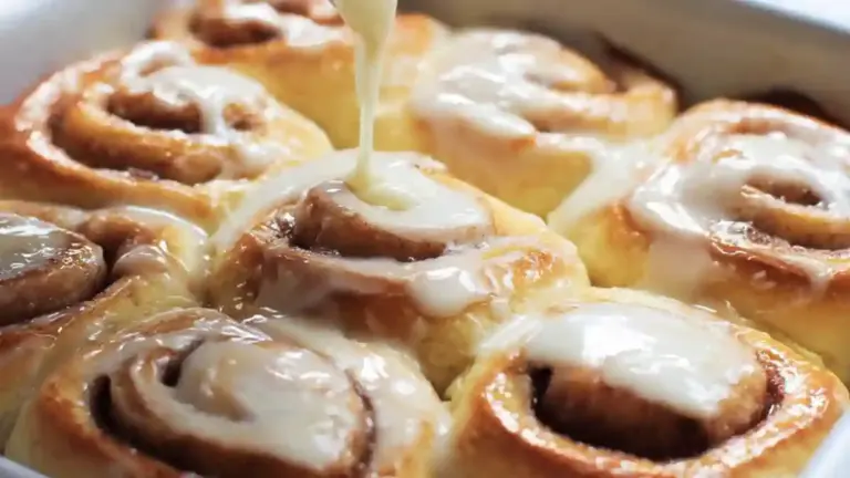 Banana Cream Sweet Rolls