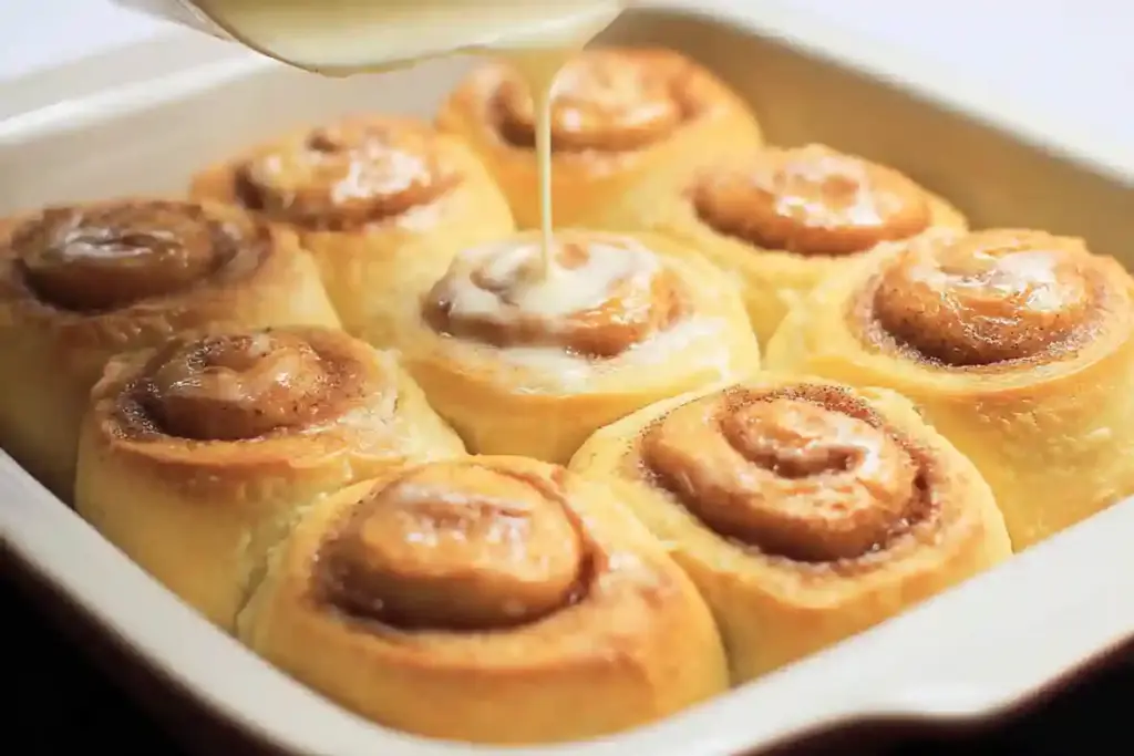 Banana Cream Sweet Rolls