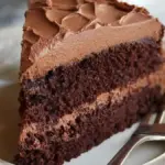 Chocolate Cake with Chocolate Buttercream Frosting