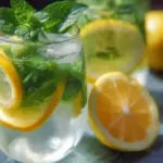 Citrus and Mint Infused Water