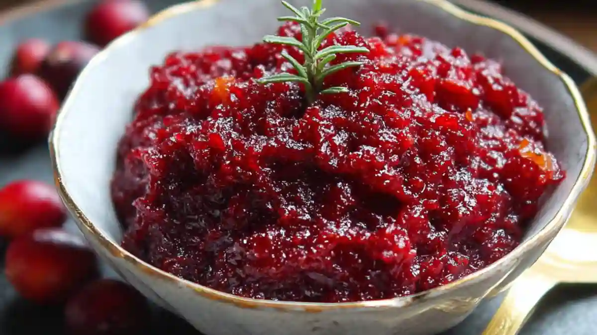 Cranberry Relish