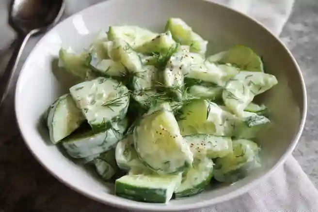 Creamy Cucumber Salad