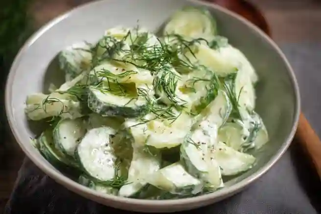Creamy Cucumber Salad