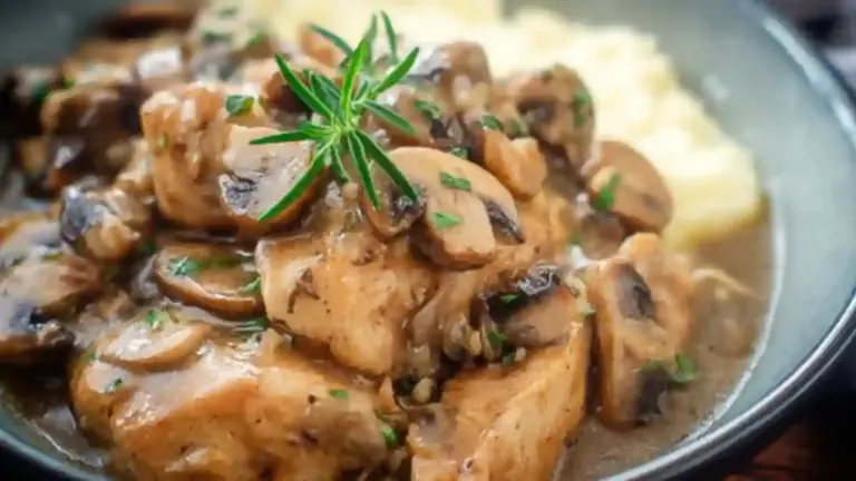 Creamy Instant Pot Chicken with Mushrooms