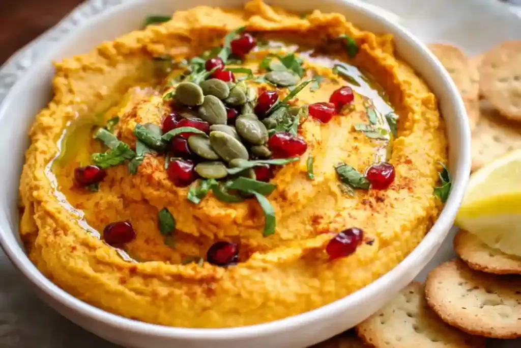 Creamy Pumpkin Hummus