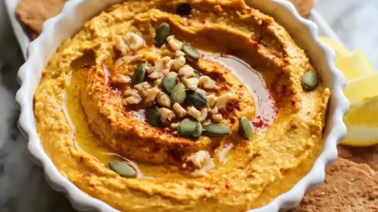 Creamy Pumpkin Hummus