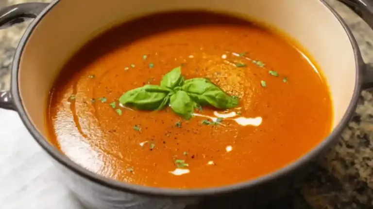 Creamy Tomato Basil Soup