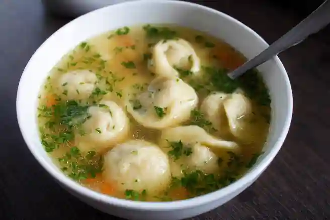 Dumpling (Pelmeni) Soup