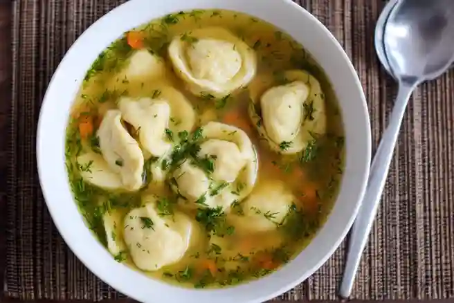 Dumpling (Pelmeni) Soup