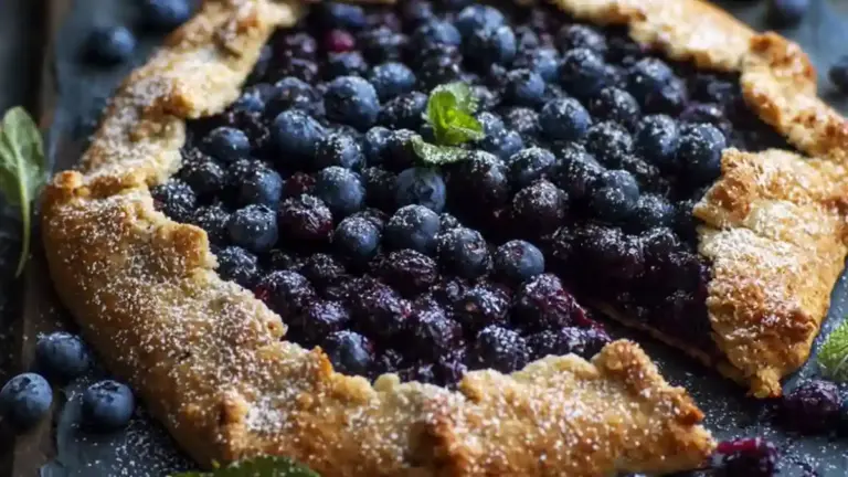 Easy Blueberry Galette