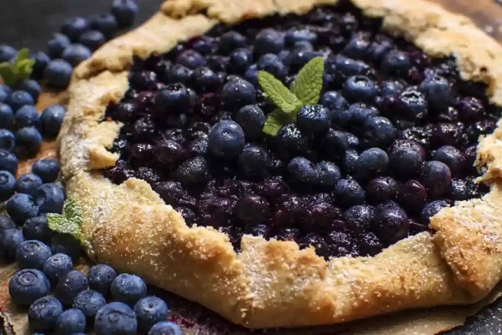 Easy Blueberry Galette