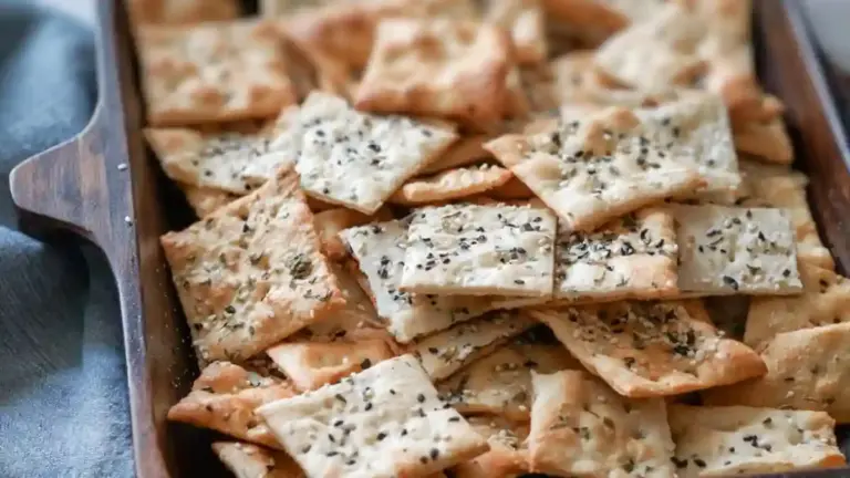 Easy Sourdough Crackers
