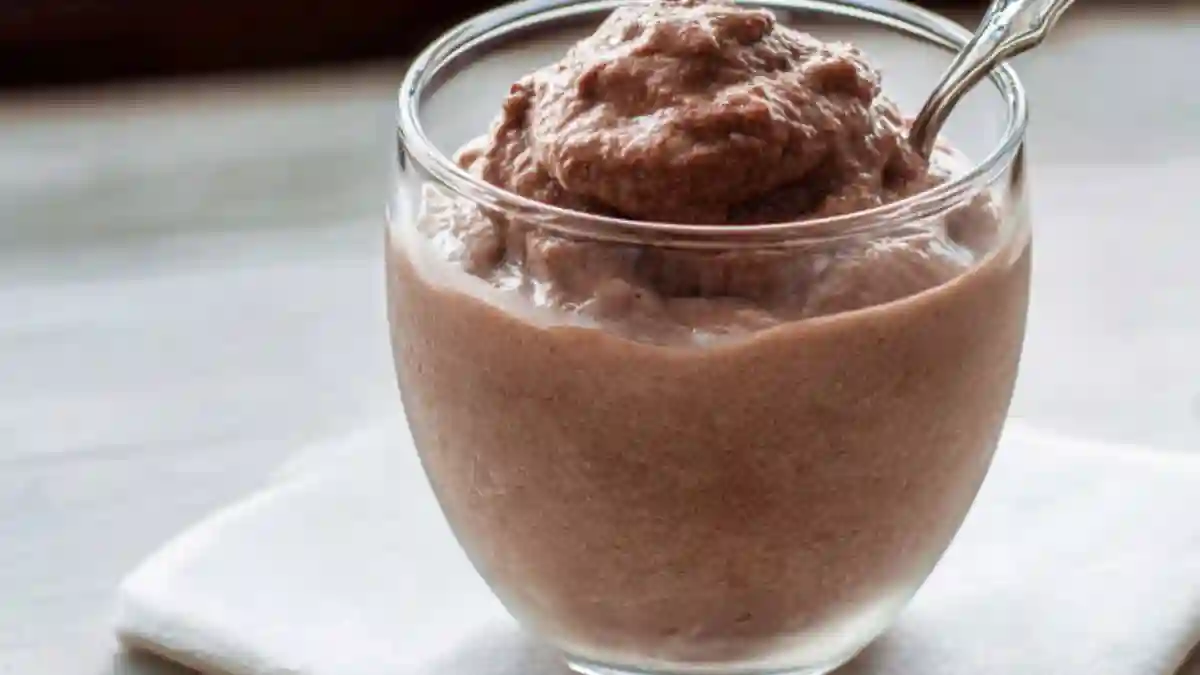Homemade Chocolate Frosty