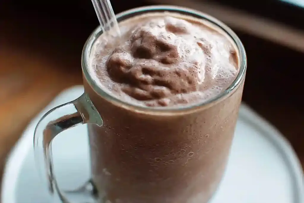 Homemade Chocolate Frosty