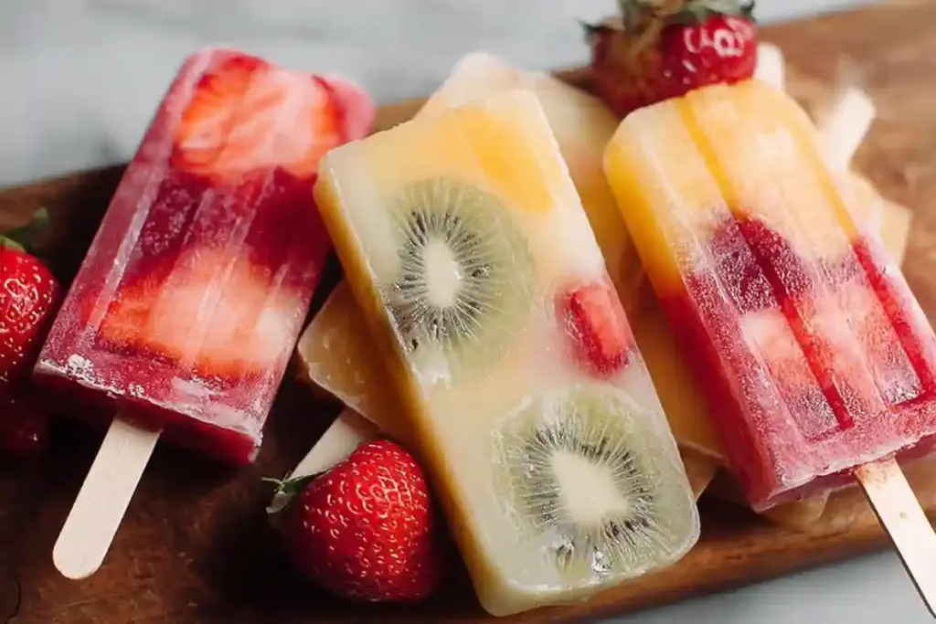 Homemade Fruit Pops
