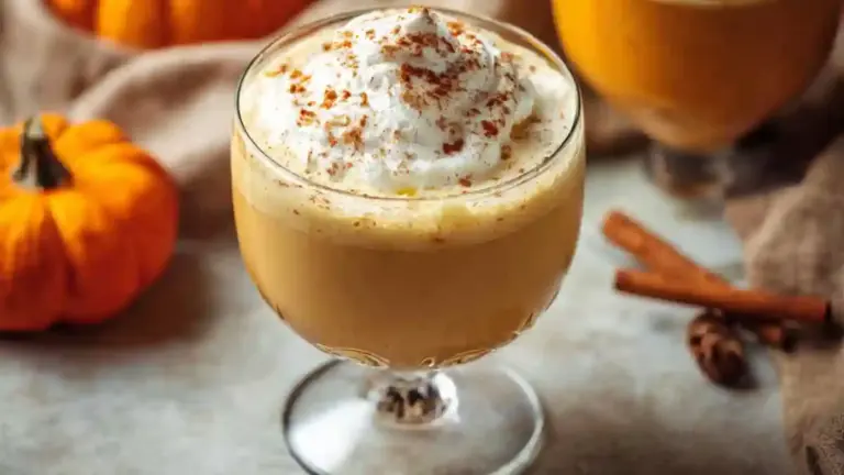 Hot Pumpkin Pie Cocktail