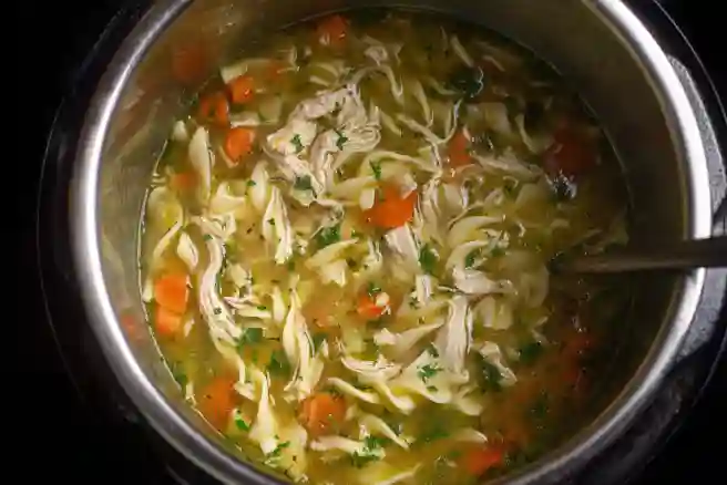 Instant Pot Chicken Noodle Soup