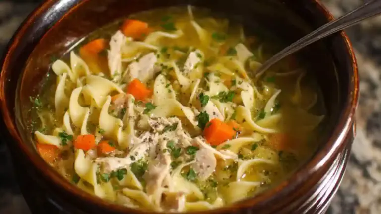 Instant Pot Chicken Noodle Soup