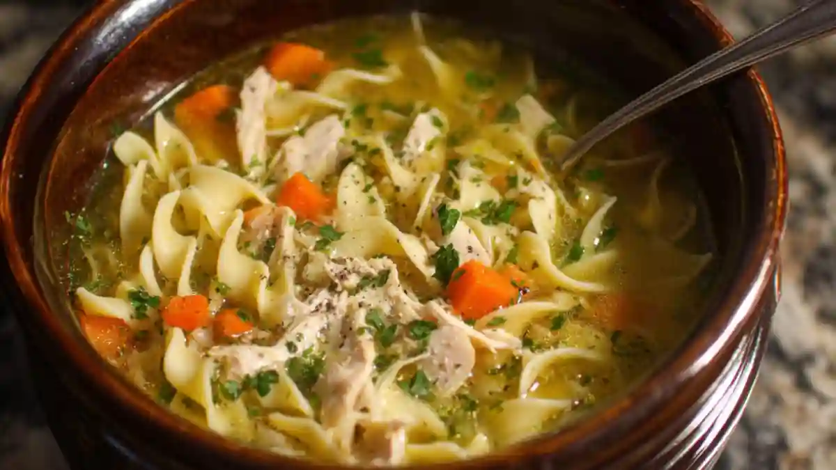 Instant Pot Chicken Noodle Soup